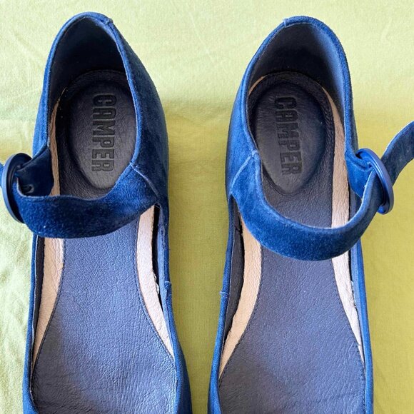 Suede Camper Ballerina Shoes - Picture 5 of 5